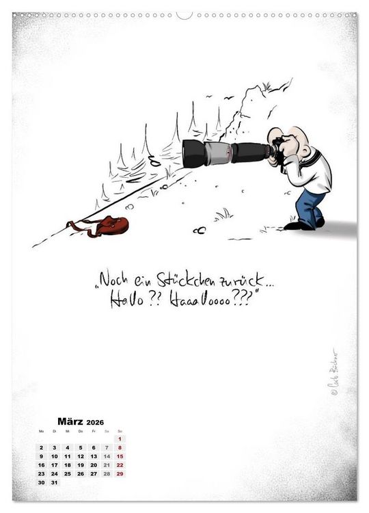 Produktbild: NEUES JAHR, NEUER SPASS... (Wandkalender 2026 DIN A2 hoch), CALVENDO Monatskalender