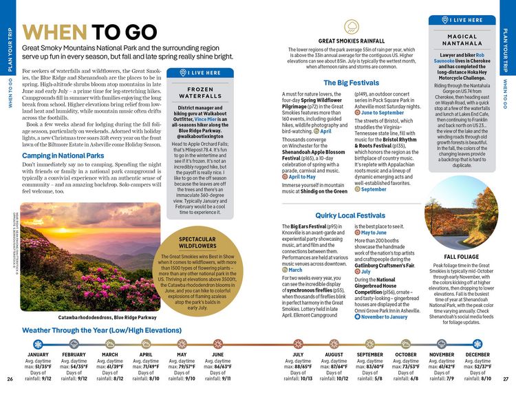 Produktbild: Lonely Planet Great Smoky Mountains National Park