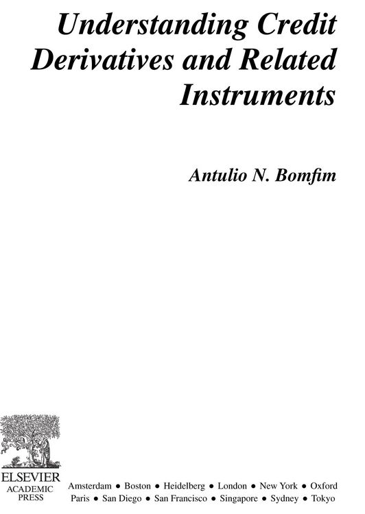 Produktbild: Understanding Credit Derivatives and Related Instruments