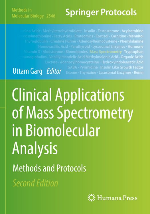 Produktbild: Clinical Applications of Mass Spectrometry in Biomolecular Analysis