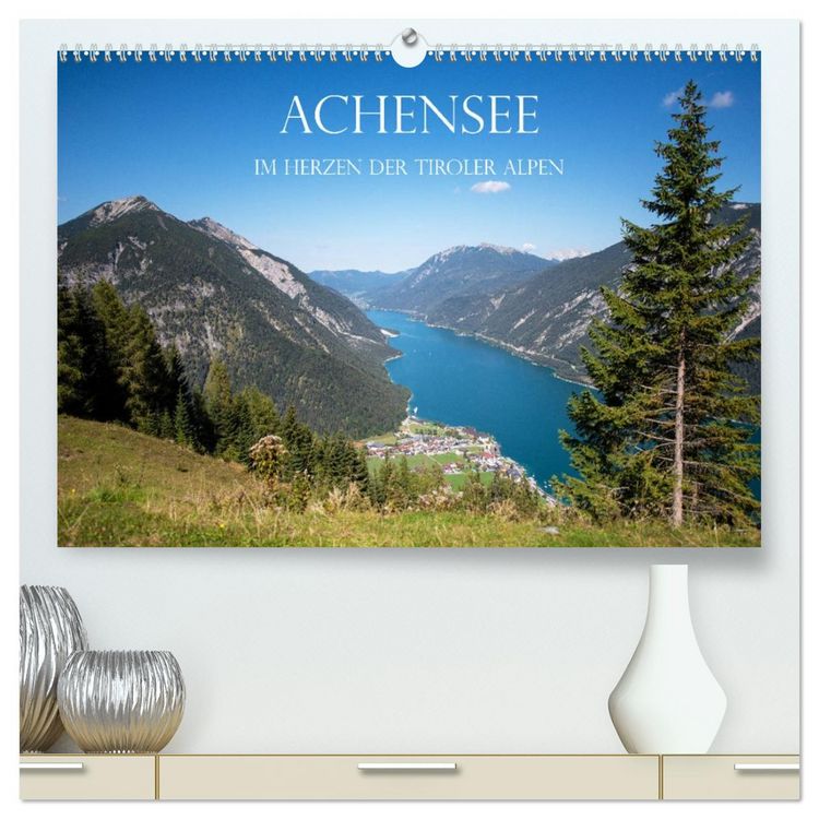 Produktbild: Achensee - im Herzen der Tiroler Alpen (hochwertiger Premium Wandkalender 2026 DIN A2 quer), Kunstdruck in Hochglanz
