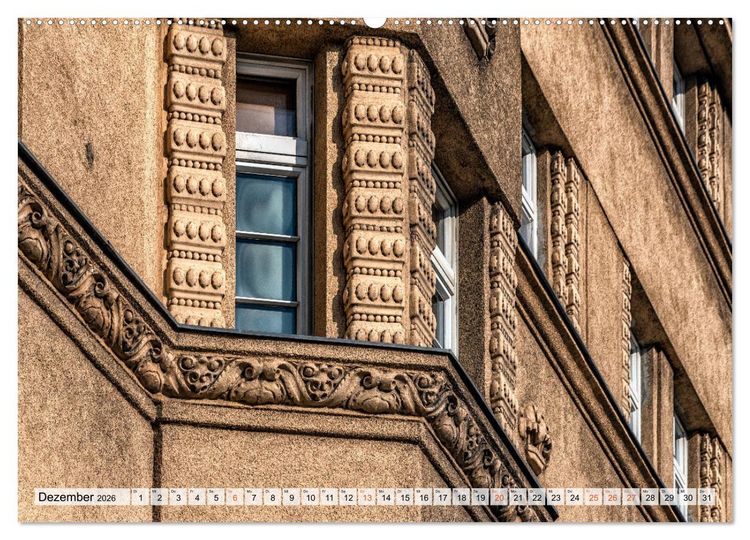 Produktbild: Baukunst des Roten Wien (hochwertiger Premium Wandkalender 2026 DIN A2 quer), Kunstdruck in Hochglanz