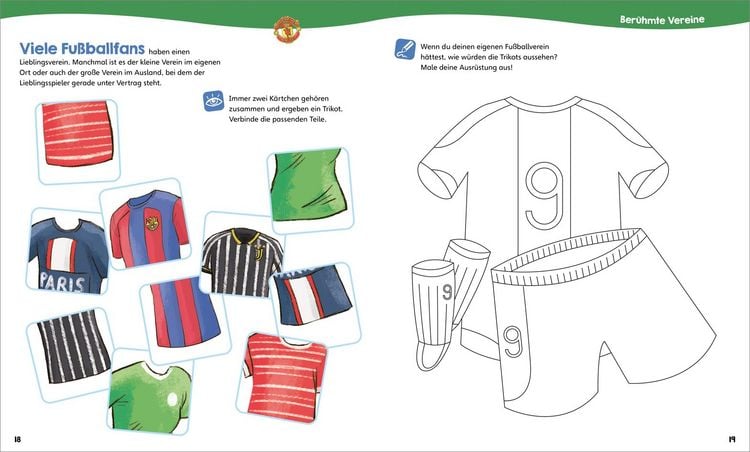 Produktbild: WAS IST WAS Junior Mitmach-Heft Fu&szlig;ball