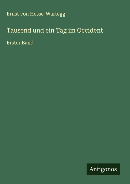 Produktbild: Tausend und ein Tag im Occident