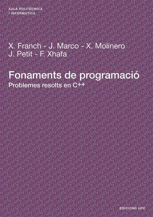 Produktbild: Fonaments de Programaci. Problemes Resolts En C++