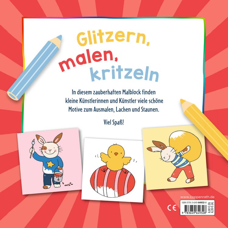 Produktbild: Mein 1. Glitzer-Malspa&szlig;: Frohe Ostern