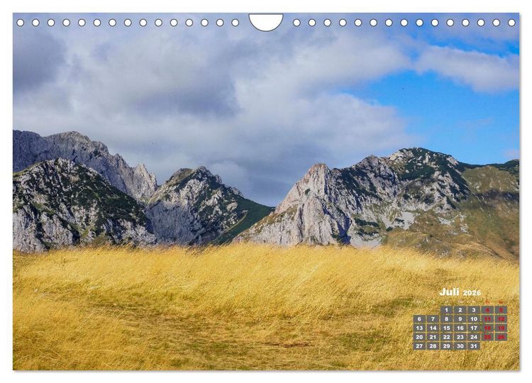 Produktbild: Sutjeska-Nationalpark (Wandkalender 2026 DIN A4 quer), CALVENDO Monatskalender