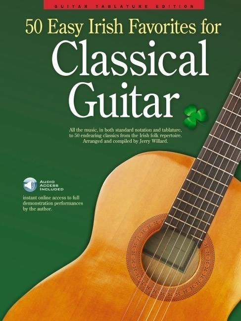 Produktbild: 50 Easy Irish Favorites for Classical Guitar Guitar Tablature Edition - Book/Online Audio