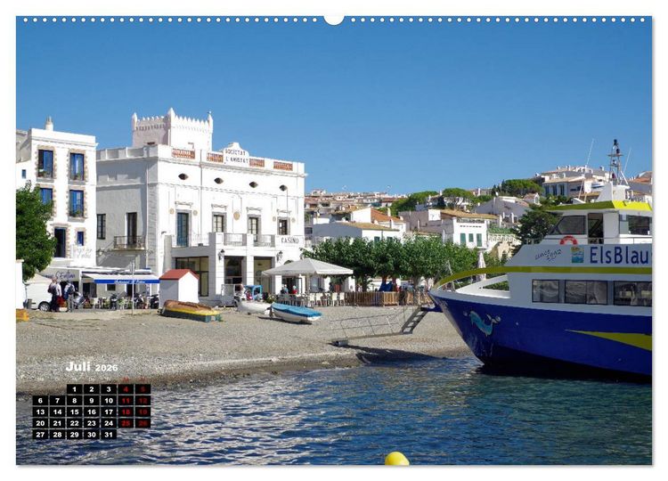 Produktbild: Cadaqu&eacute;s - Perle der Costa Brava (Wandkalender 2026 DIN A2 quer), CALVENDO Monatskalender