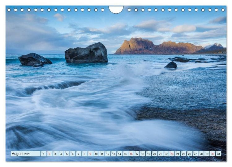 Produktbild: Norwegens Lofoten (Wandkalender 2026 DIN A4 quer), CALVENDO Monatskalender