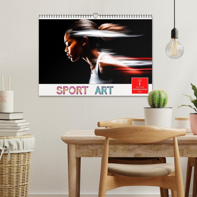 Produktbild: Sport Art (Wandkalender 2026 DIN A3 quer), CALVENDO Monatskalender