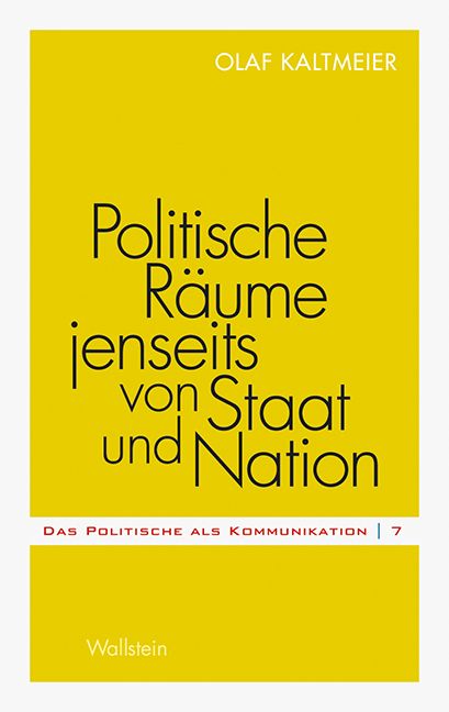 Produktbild: Politische R&auml;ume jenseits von Staat und Nation