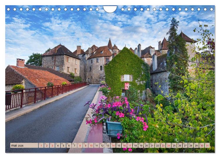 Produktbild: La France des villages (Calendrier mural 2026 DIN A4 vertical), CALVENDO calendrier mensuel