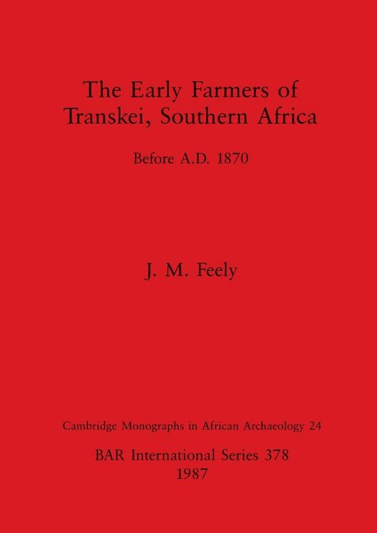 Produktbild: The Early Farmers of Transkei, Southern Africa