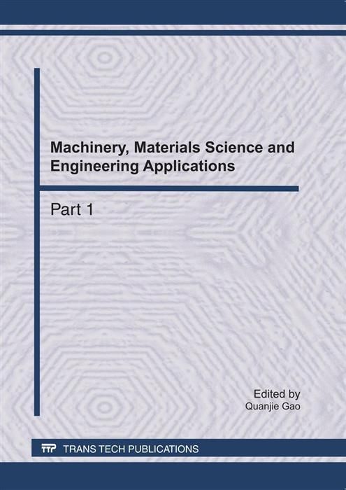 Produktbild: Machinery, Materials Science and Engineering Applications, MMSE2011