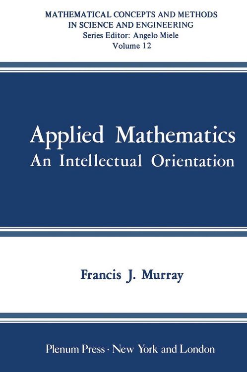 Bild vom Artikel Applied Mathematics vom Autor F. J. Murray