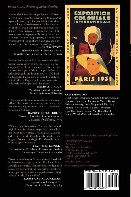 Produktbild: French Civilization and Its Discontents