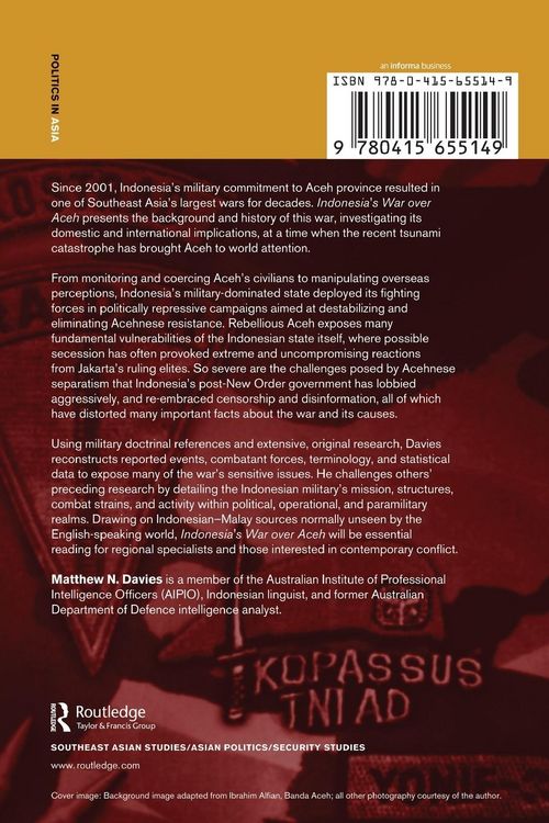 Produktbild: Indonesia's War over Aceh