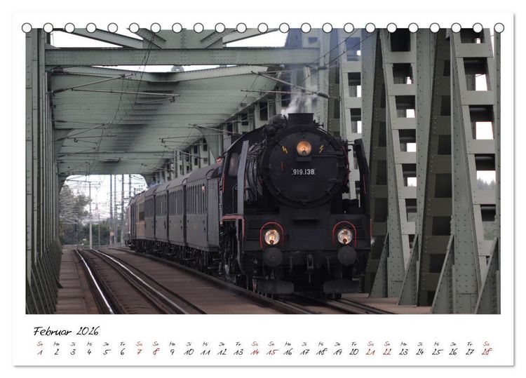 Produktbild: Mit Volldampf durch &Ouml;sterreich (Tischkalender 2026 DIN A5 quer), CALVENDO Monatskalender