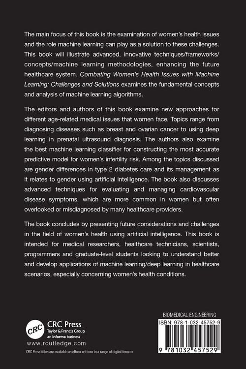 Produktbild: Combating Women's Health Issues with Machine Learning