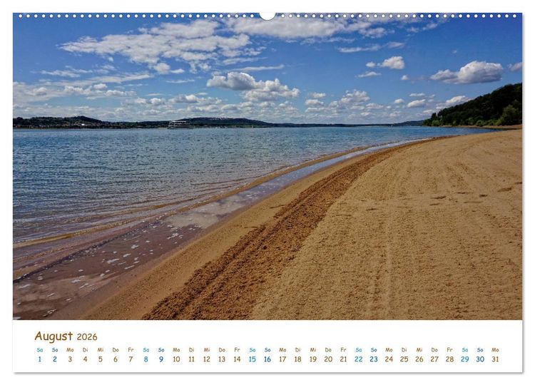 Produktbild: Brombachsee und Umgebung (Wandkalender 2026 DIN A2 quer), CALVENDO Monatskalender