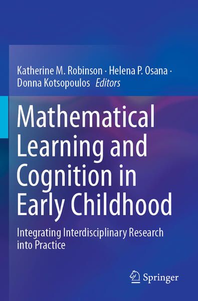 Produktbild: Mathematical Learning and Cognition in Early Childhood