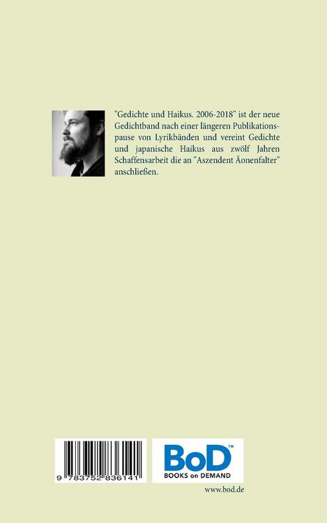 Produktbild: Gedichte und Haikus 2006-2018