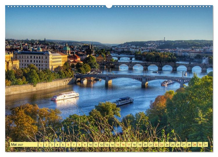 Produktbild: Prag. Du bist so sch&ouml;n (Wandkalender 2027 DIN A2 quer), CALVENDO Monatskalender