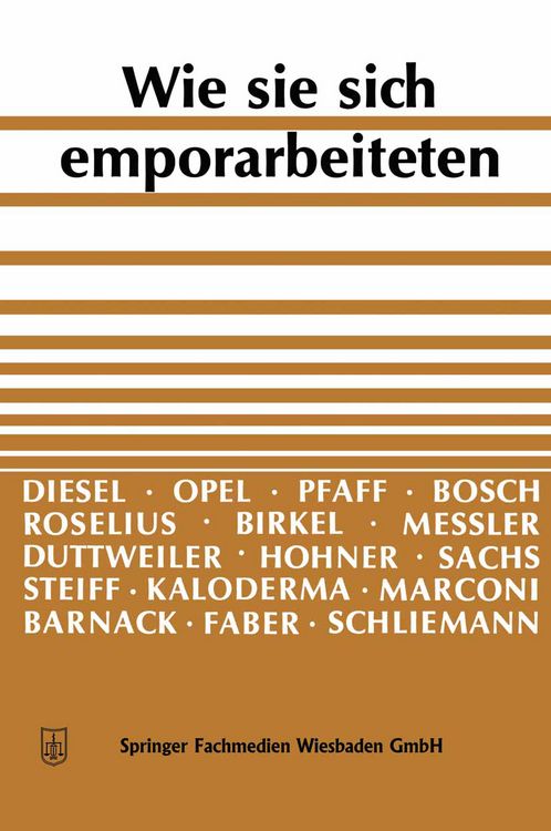 Produktbild: Wie sie sich emporarbeiteten