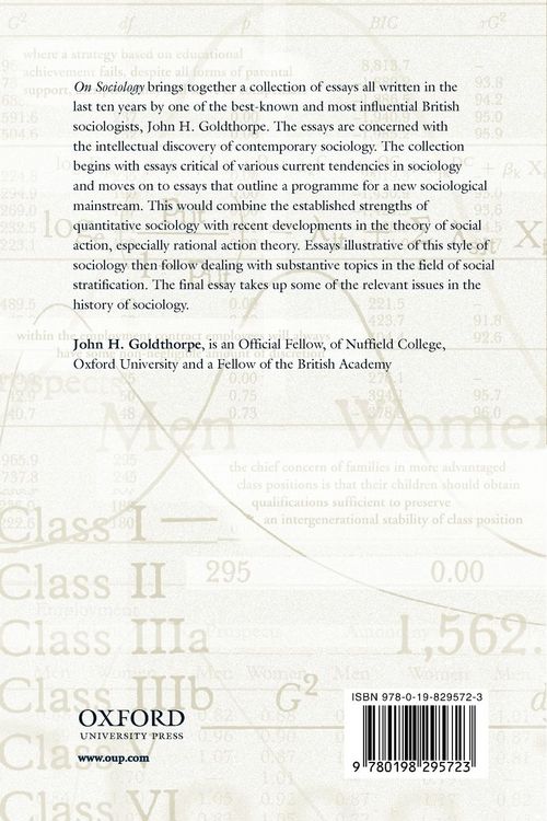 Produktbild: On Sociology