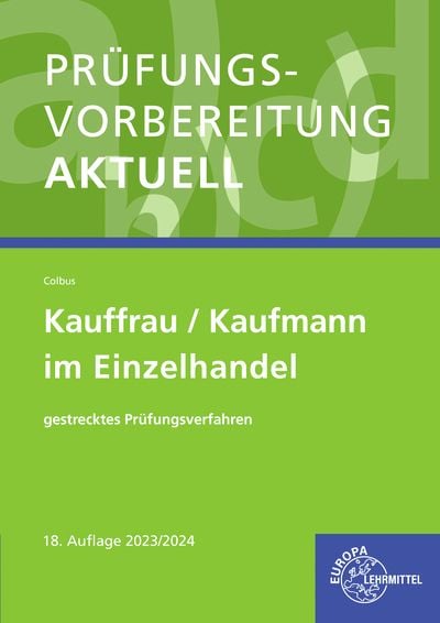 Produktbild: Pr&uuml;fungsvorbereitung aktuell - Kauffrau/Kaufmann im Einzelhandel