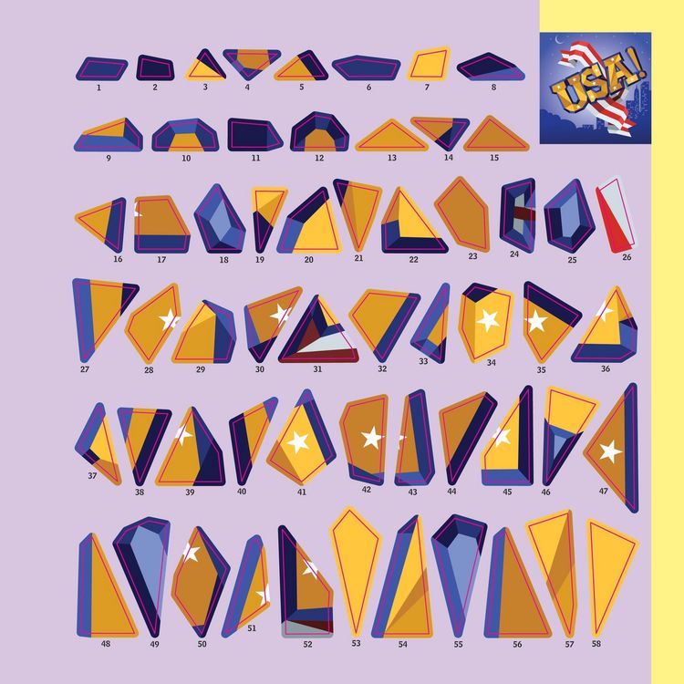 Produktbild: Paint by Sticker Kids: America