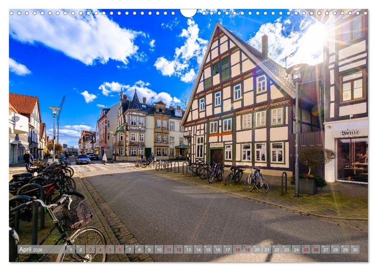 Produktbild: Ein Blick auf Detmold (Wandkalender 2026 DIN A3 quer), CALVENDO Monatskalender
