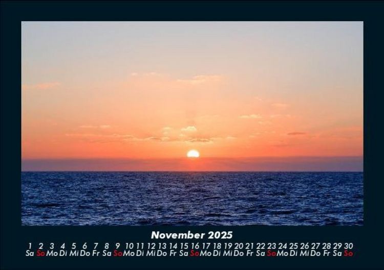 Produktbild: Sonnenunterg&auml;nge 2025 Fotokalender DIN A5