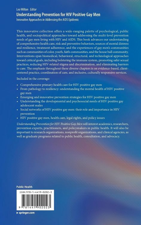 Produktbild: Understanding Prevention for HIV Positive Gay Men