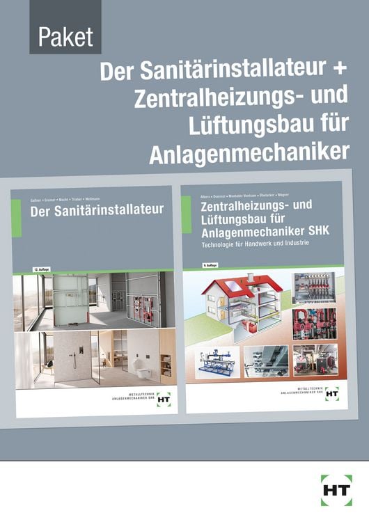Produktbild: Paketangebot Der Sanit&auml;rinstallateur + Zentralheizungs- und L&uuml;ftungsbau f&uuml;r Anlagenmechaniker