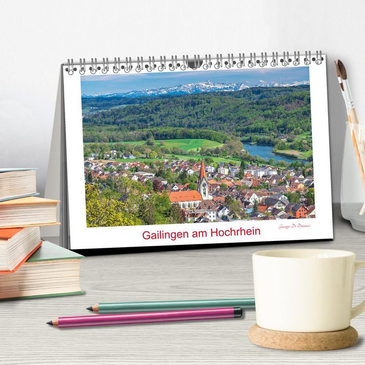 Produktbild: Gailingen am Hochrhein (Tischkalender 2026 DIN A5 quer), CALVENDO Monatskalender