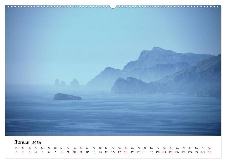 Produktbild: S&uuml;ditalien - Von Kampanien nach Apulien (hochwertiger Premium Wandkalender 2026 DIN A2 quer), Kunstdruck in Hochglanz