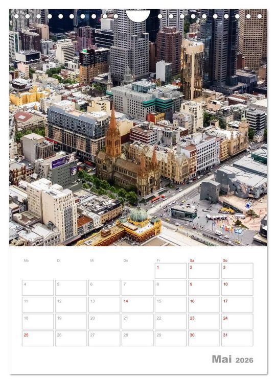 Produktbild: g'day Australien 2026 (Wandkalender 2026 DIN A4 hoch), CALVENDO Monatskalender