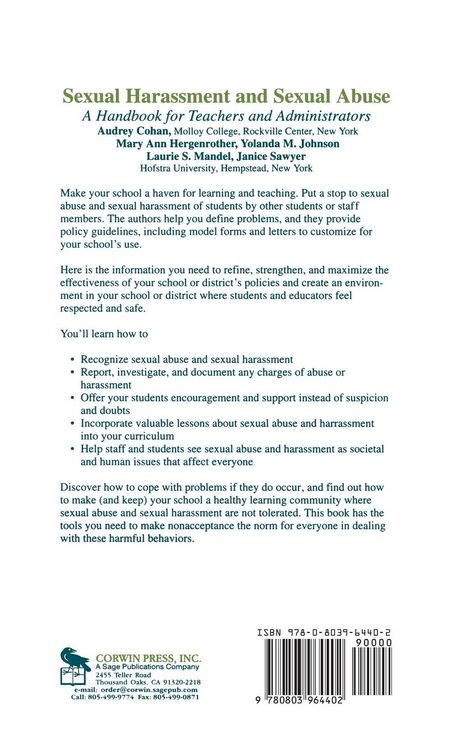 Produktbild: Sexual Harassment and Sexual Abuse