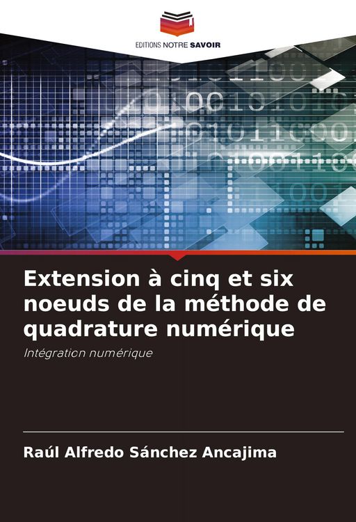 Produktbild: Extension &agrave; cinq et six noeuds de la m&eacute;thode de quadrature num&eacute;rique
