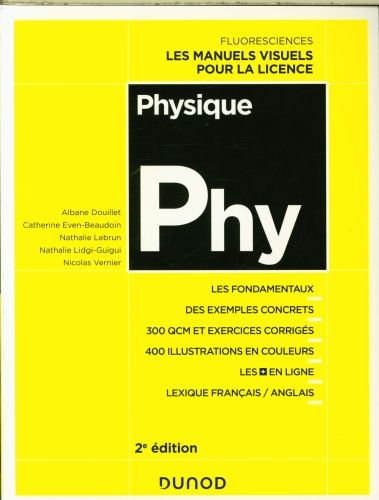 Produktbild: Physique : cours, exercices et m&eacute;thodes