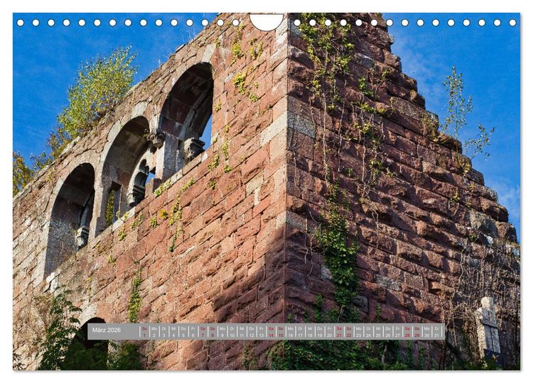 Produktbild: Burg Wildenberg (Wandkalender 2026 DIN A4 quer), CALVENDO Monatskalender
