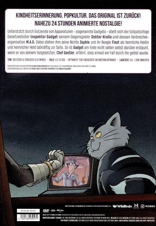 Produktbild: Inspektor Gadget Staffel 1 [10 DVDs]