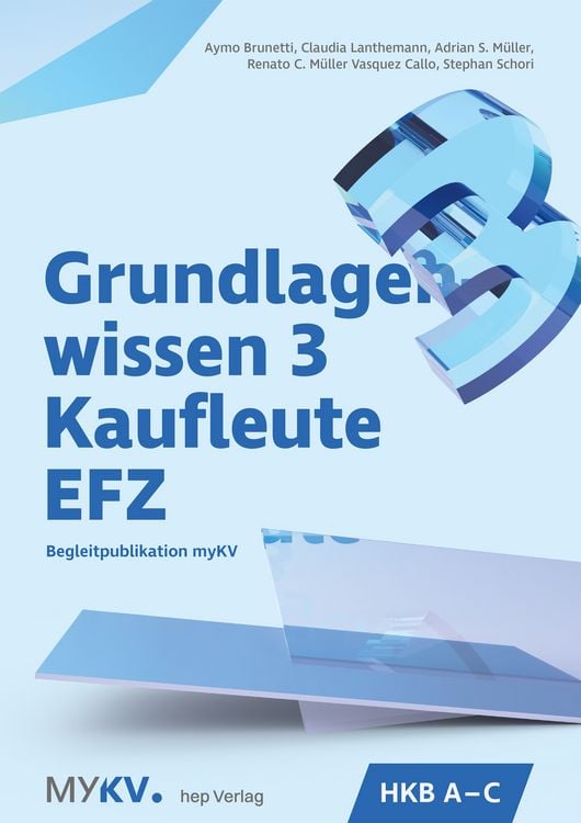 Produktbild: Grundlagenwissen 3 Kaufleute EFZ - HKB A bis HKB C
