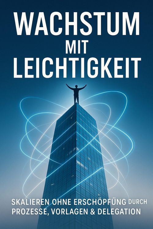 Produktbild: Wachstum mit Leichtigkeit: Skalieren ohne Ersch&ouml;pfung durch Prozesse, Vorlagen & Delegation