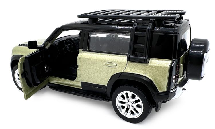 Produktbild: Land Rover Defender 110 Diecast 1:43 gr&uuml;n 2in1