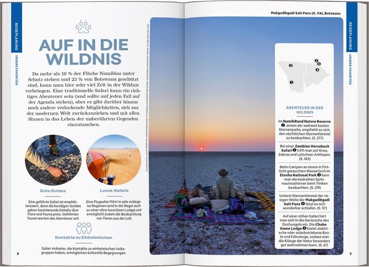 LONELY PLANET Reiseführer Namibia & Botswana