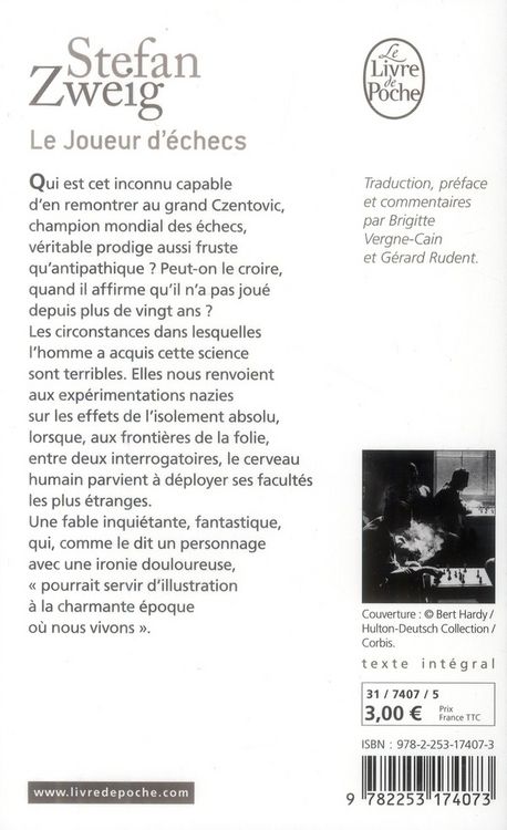 Produktbild: Fre-Joueur Dechecs (nouvelle T