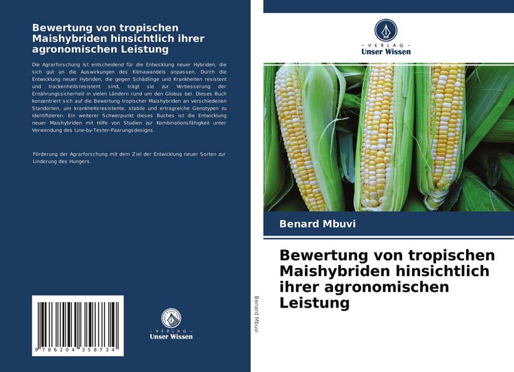 Produktbild: Bewertung von tropischen Maishybriden hinsichtlich ihrer agronomischen Leistung
